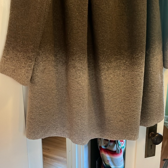 Stunning Rozae Nichols ombré gray wool coat - Picture 7 of 7